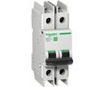 Multi 9 MCB, 2P, 2A Curve C, 10 kA Breaking Capacity
